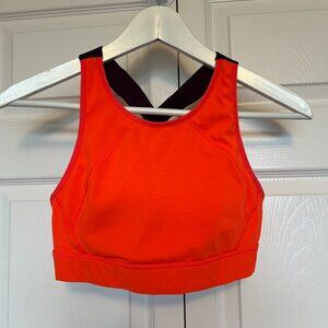 Athleta - Small - Neon Orange Sports Bra